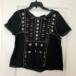 Madewell Fiesta Embroidered Top